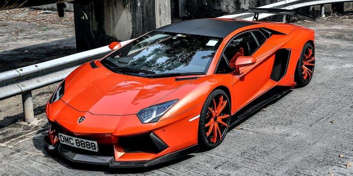 1920x1200 Red nad black coupe, Lamborghini, red cars, vehicle, car HD