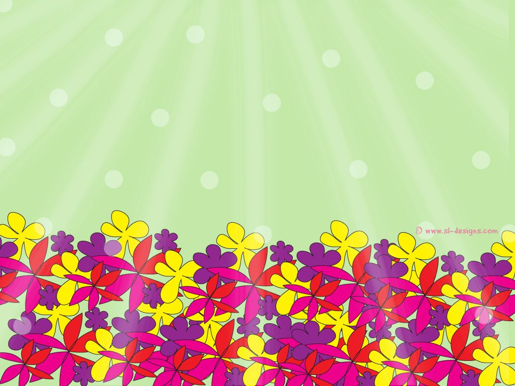 1024x768 Spring Flowers Desktop Wallpaper