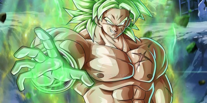 1280x1810 Broly [1280x1810] + live wallpaper in comments : Dragonballsuper