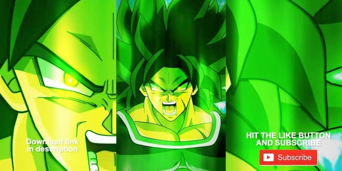 1280x720 Dragon Ball Super Broly Animated Wallpaper
