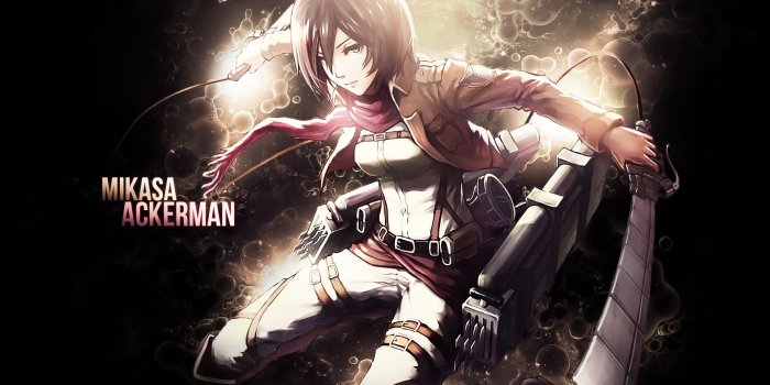 1920x1080 Attack on Titan Mikasa Ackerman Wallpapers (82+ images)