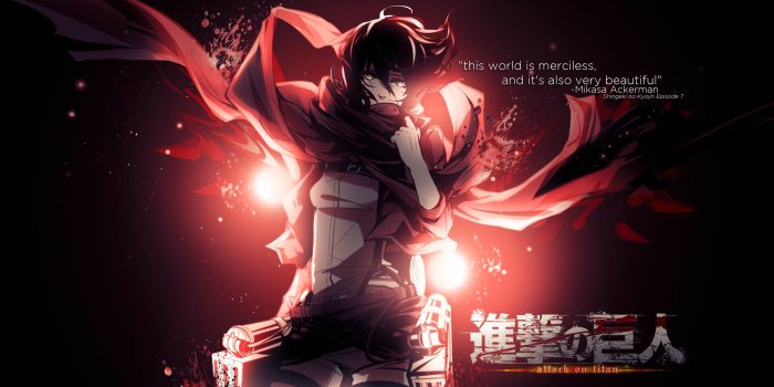 1920x1080 Shingeki no Kyojin [Mikasa Ackerman] - Shingeki no Kyojin (Attack on