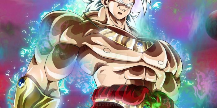 1150x2050 1 [fanart] Dragon ball - Broly ultra instinct [1150x2050] + live