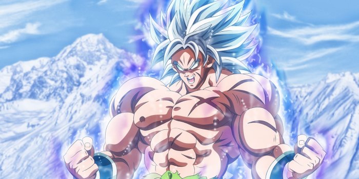 3840x2400 Download wallpapers Broly, 4k, mountains, Dragon Ball, DBS, Dragon