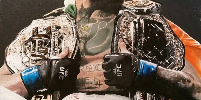 1133x1440 Conor McGregor. acrylic on canvas | Conor McGregor | Conor mcgregor