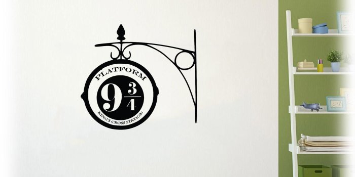 1600x1600 Wall With Harry Potter Door Train Applique Vinyl Nursery Interior  Decoration Wall Art Tattoo