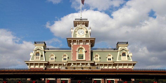1280x800 Main Street U.S.A Train Station (Entrance to The Magic Kingdom) by
