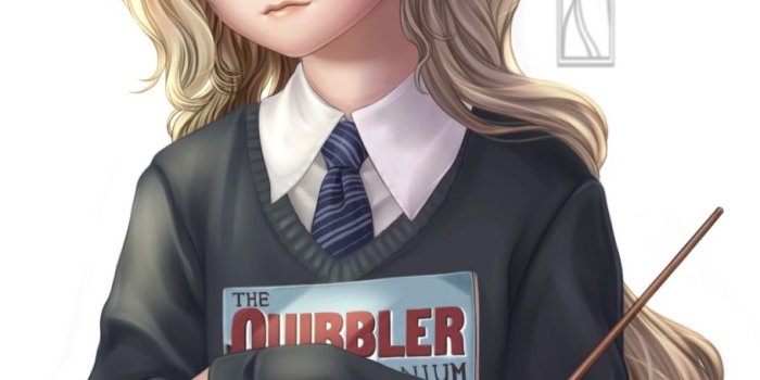 911x1327 Luna Lovegood, Mobile Wallpaper - Zerochan Anime Image Board