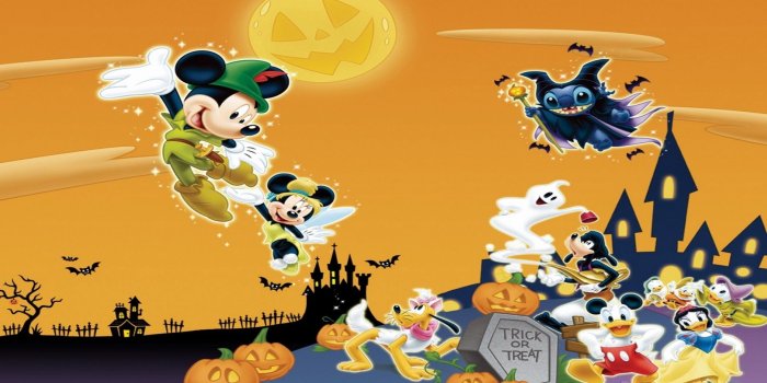 1920x1080 Mickey Mouse Halloween, Land, 1920x1080 HD Wallpapers And FREE