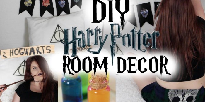 1280x720 DIY Harry Potter Room Decor | room ideas | Harry potter diy, Harry