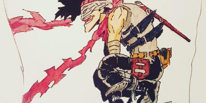 1279x1600 Fanart] Hero Killer Stain! - Imgur