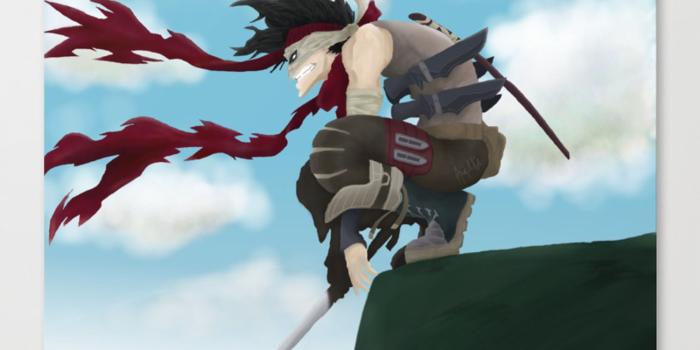 1500x1500 Hero Killer: Stain Canvas Print