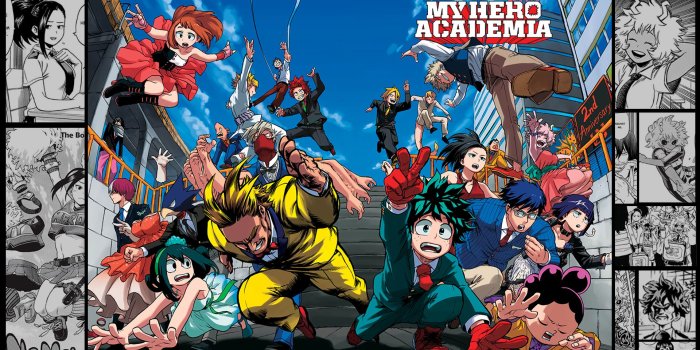1920x1080 Download wallpaper from anime My Hero Academia with tags: Laptop