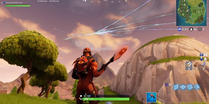 2048x1152 Fortnite's rocket launch created a dimensional rift in the sky - The