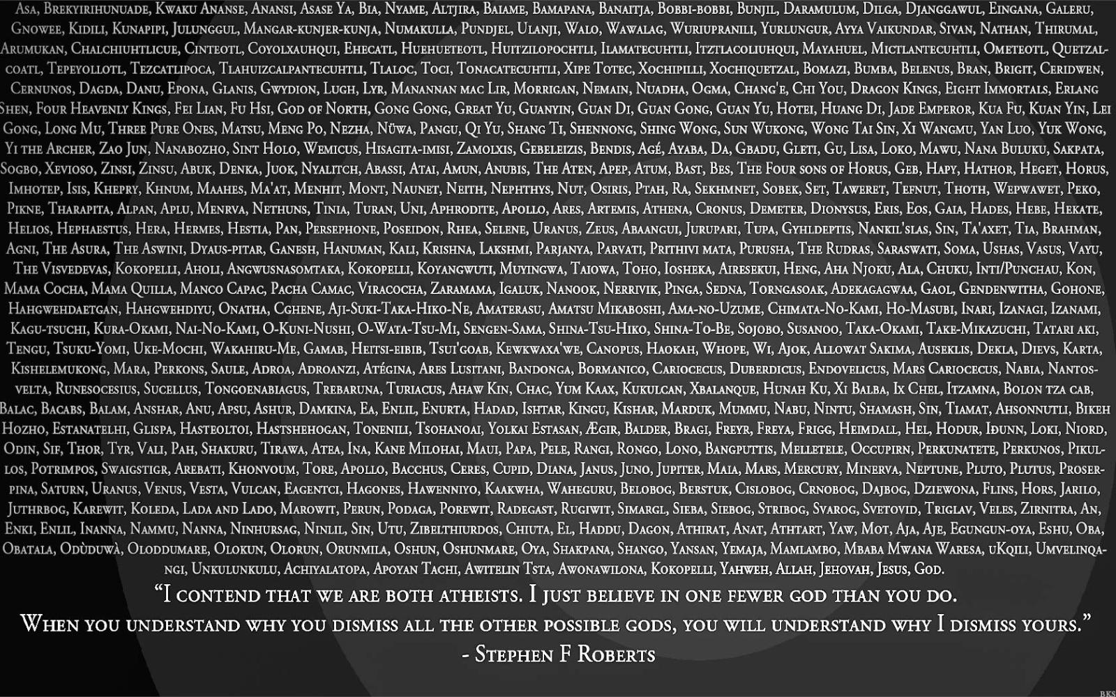 1680x1050 Atheism Religion Some Best HD Wallpapers In High Definition... - All