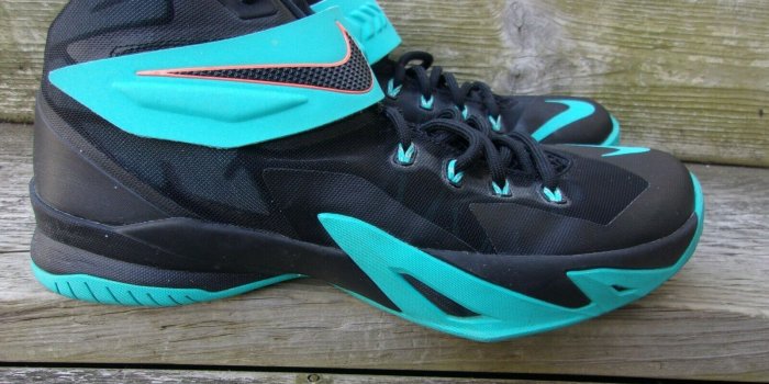1600x1200 2014 NIKE~ Black ZOOM SOLDIER VII 653641-002 Lebron James SHOES ~Men's Size  11.5