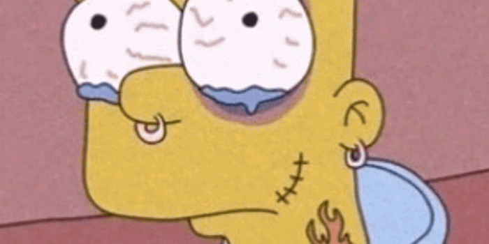 750x1334 Sad Bart Simpson Wallpapers