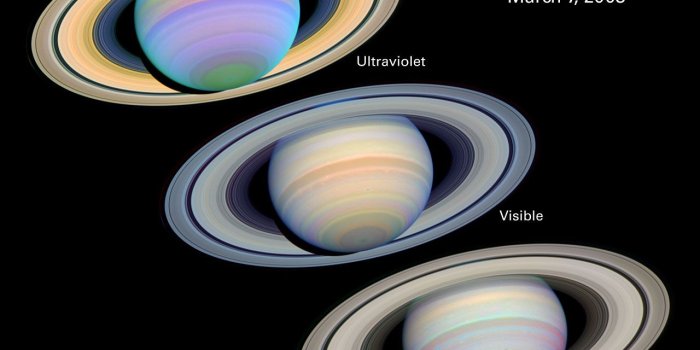 1280x1024 The Slant on Saturn's Rings | ESA/Hubble