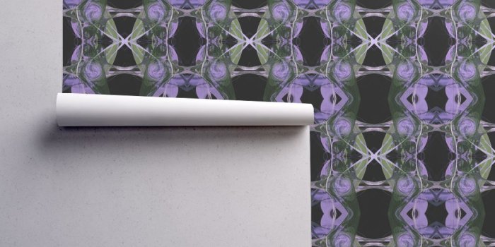 1024x1024 The rings of Saturn wallpaper - ceciliamelzess - Spoonflower