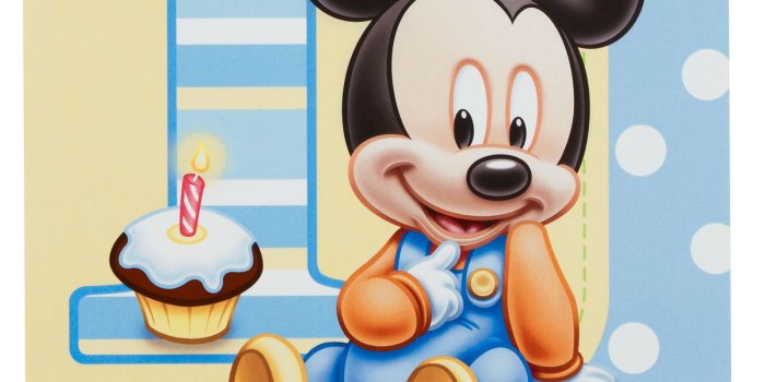 1600x1600 Baby Mickey Mouse 1st Birthday Wallpaper | cartoons | Mickey mouse