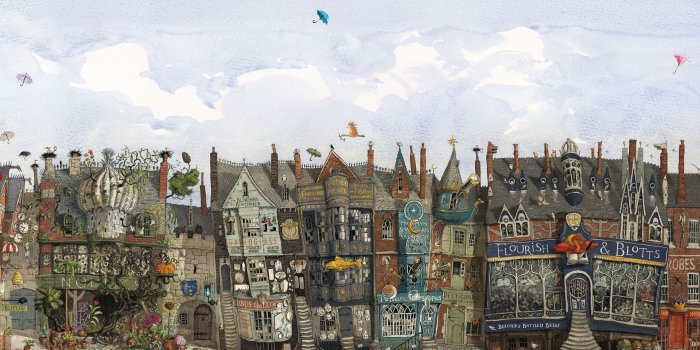 1920x1080 Diagon Alley HD Wallpapers and Backgrounds