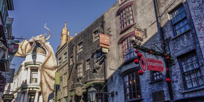 1024x768 Diagon Alley | Universal Studios Orlando | The.Mickster