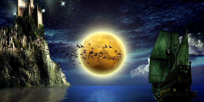 3840x2160 40+] Sun and Moon Desktop Wallpaper on WallpaperSafari