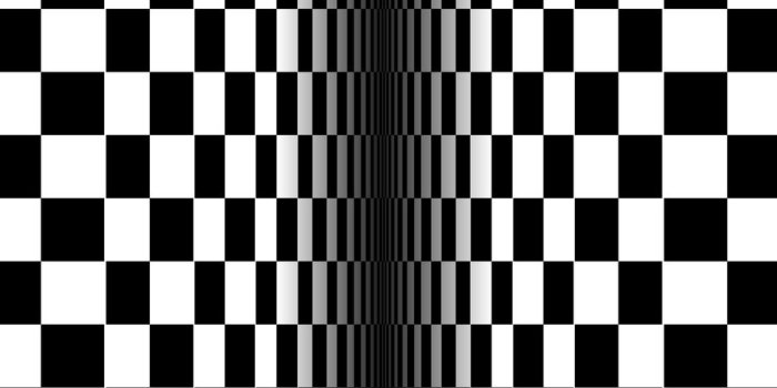 938x1668 Download wallpaper 938x1668 optical illusion, illusion, bw, lines