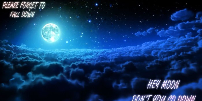 1920x1200 Moon And Clouds And Stars, Hd Wallpapers & backgrounds Download