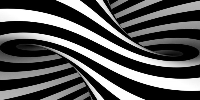 1280x2120 Downaload BW, black-white stripes, optical illusion, art wallpaper