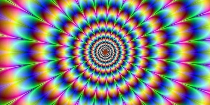 768x1024 Blue Dot Optical Illusion iPhone 6 Wallpaper Unique Ilusi³n ³ptica