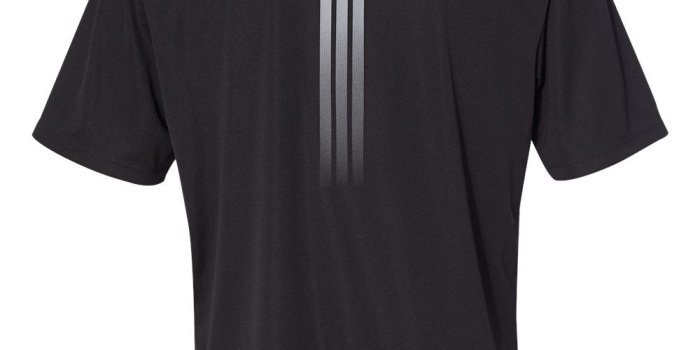 1000x1250 Adidas A206 - Gradient 3-Stripes Sport Shirt
