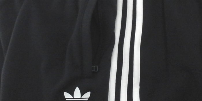 1600x1200 ADIDAS Shorts 3 Stripe Black White Active Sports French Terry CE4837