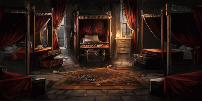 2000x746 Gryffindor Boys' Dormitory | Harry Potter Wiki | FANDOM powered by Wikia