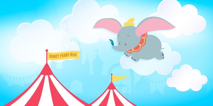 1280x720 45th Anniversary Wallpaper: Dumbo The Flying Elephant | Disney Parks