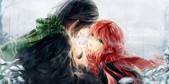 1920x1206 Wallpaper : Harry Potter, Severus Snape, lily evans, anime, girl