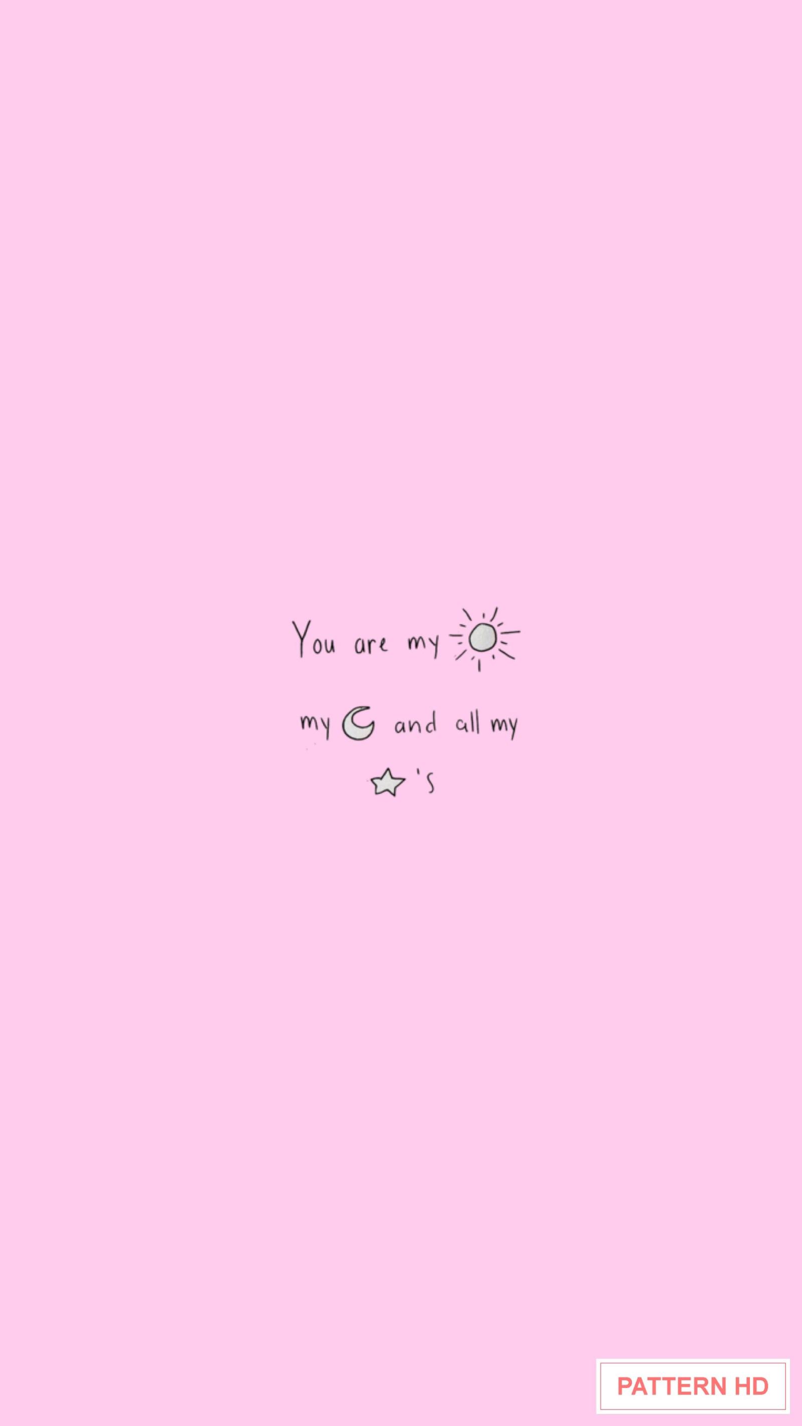 2000x3555 você é meu e todo meu <3 | Quotes in 2019 | Pastel quotes, Plain