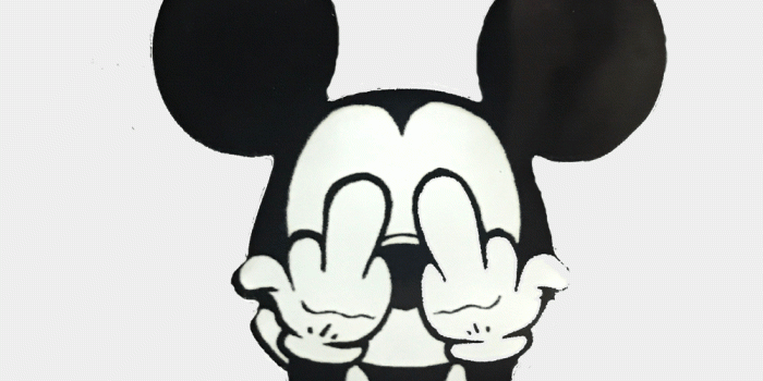 1000x1000 Mickey Mouse Middle Finger Group with 88+ items