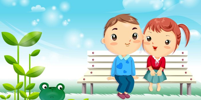 3840x2160 Cartoon Love Couple Wallpapers Group with 54+ items