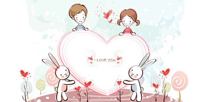 1920x1200 Cartoon Love Couple Wallpapers Group with 54+ items