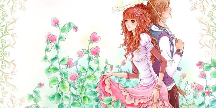 1024x768 Free Cute Cartoon Couple Wallpapers For Mobile, Download Free Clip