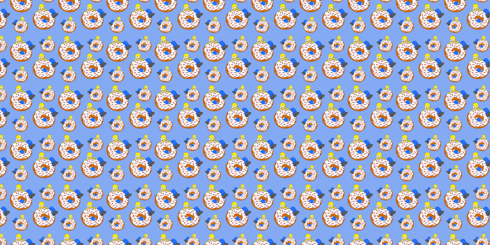 2560x1440 Homer Donut Desktop Wallpaper