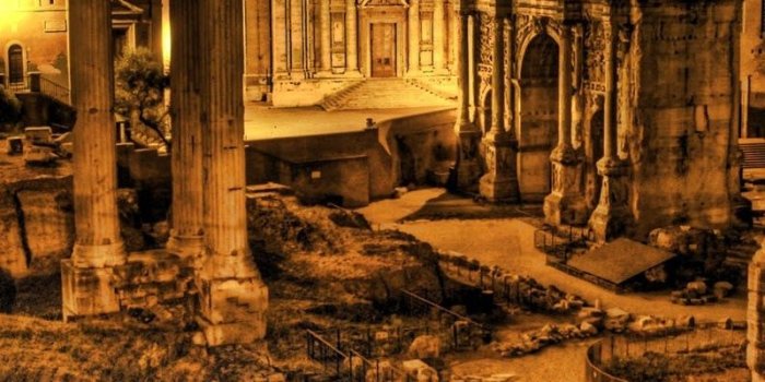 800x1200 Download wallpaper 800x1200 italy, ruins, columns, vintage