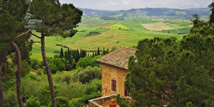 1600x900 Vintage Tuscany (Toscana), Italy widescreen wallpaper | Wide