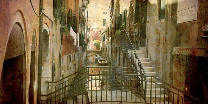 1332x850 Wallpaper city, the city, Italy, Venice, channel, vintage
