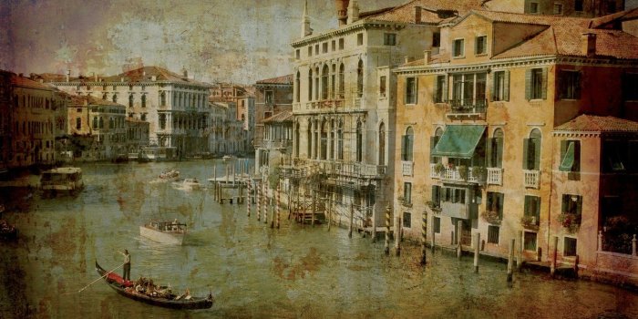 1332x850 Wallpaper the city, house, pier, Italy, Venice, channel