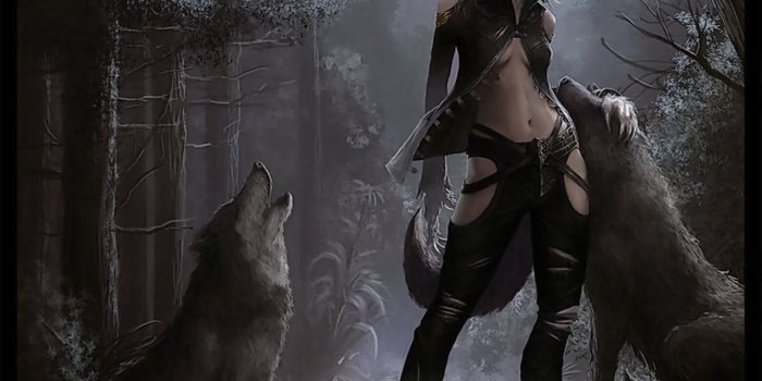 1280x1024 41+] Wolf Girl Wallpaper on WallpaperSafari