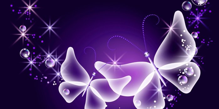 1920x1332 Purple And White Butterfly Background, Hd Wallpapers