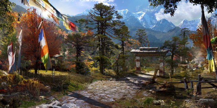 2304x900 Dual monitor Far Cry 4 wallpapers, HD backgrounds