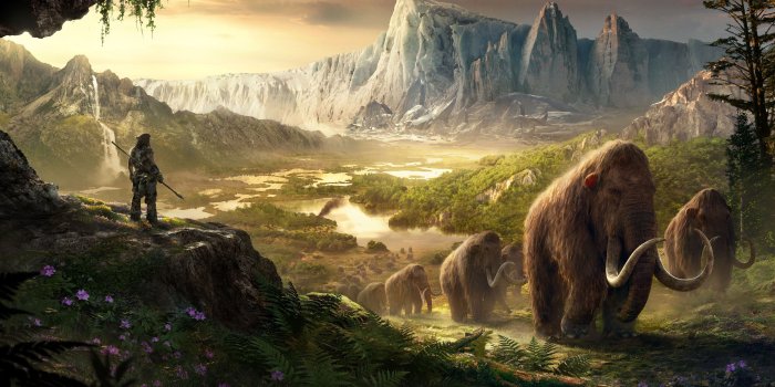 3840x2160 Prehistoric Stone age wallpaper inspired by far cry primal